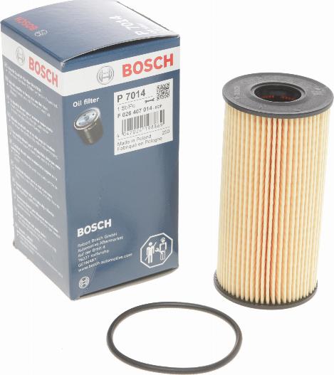 BOSCH F 026 407 014 - Маслен филтър parts5.com