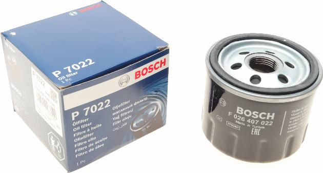 BOSCH F 026 407 022 - Olajszűrő parts5.com