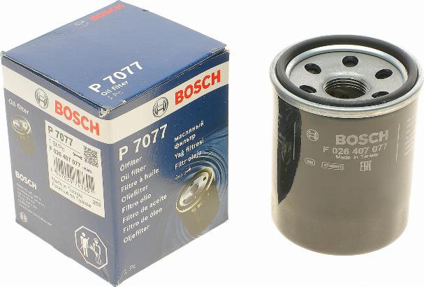 BOSCH F 026 407 077 - Φίλτρο λαδιού parts5.com