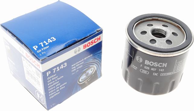 BOSCH F 026 407 143 - Olajszűrő parts5.com