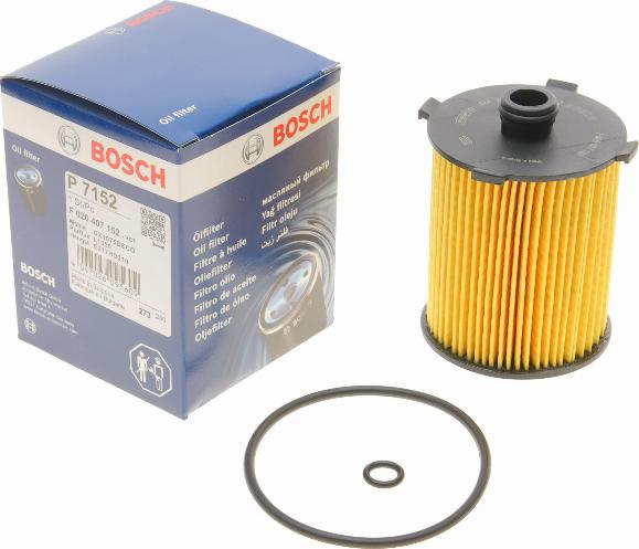 BOSCH F 026 407 152 - Olajszűrő parts5.com