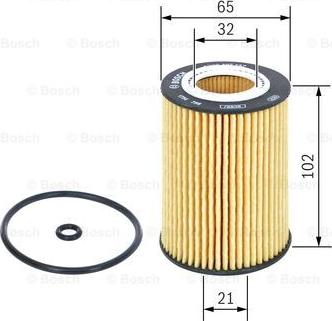 BOSCH F 026 407 157 - Filtru ulei parts5.com