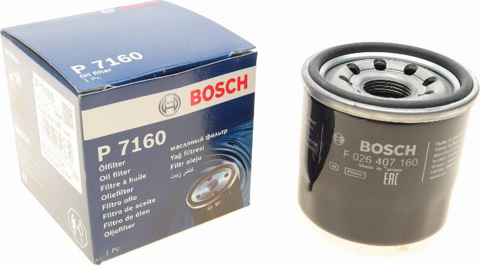 BOSCH F 026 407 160 - Olejový filtr parts5.com