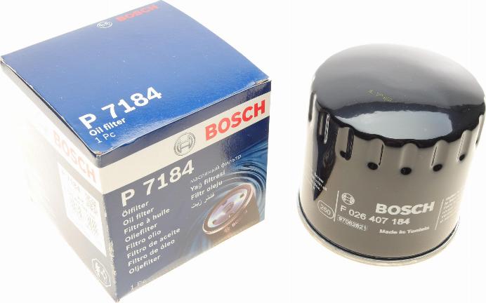 BOSCH F 026 407 184 - Olajszűrő parts5.com