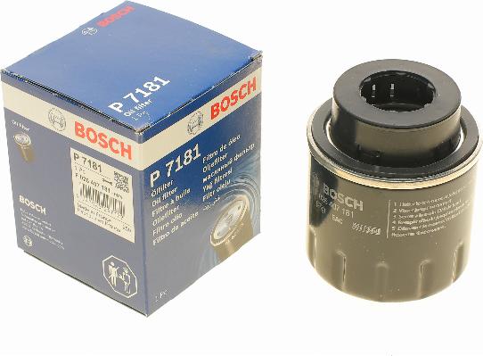 BOSCH F 026 407 181 - Oljni filter parts5.com