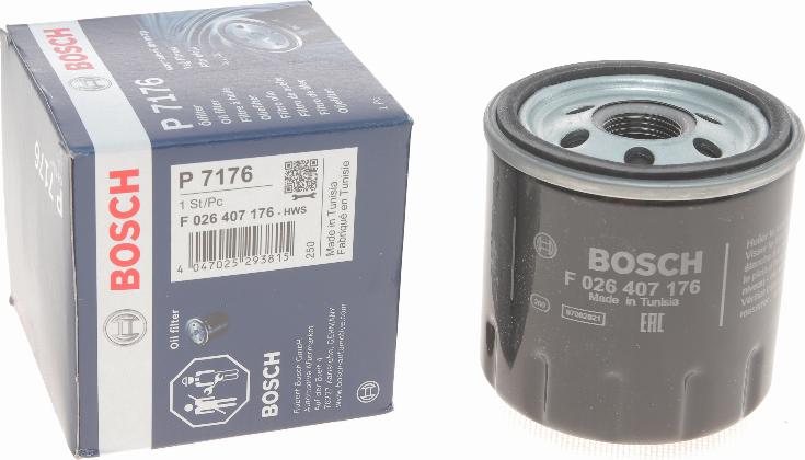 BOSCH F 026 407 176 - Масляный фильтр parts5.com