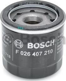 BOSCH F 026 407 210 - Filtro de aceite parts5.com