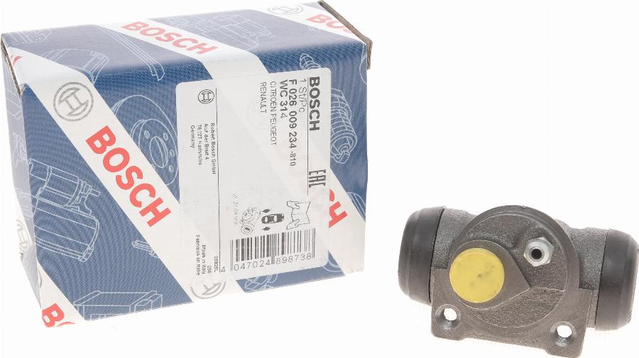 BOSCH F 026 009 234 - Kočioni cilindar točka parts5.com