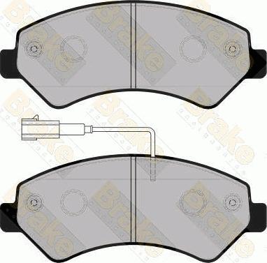 Vauxhall 1673603580 - Set placute frana,frana disc parts5.com