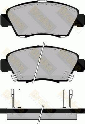 Valeo 302495 - Brake Pad Set, disc brake parts5.com