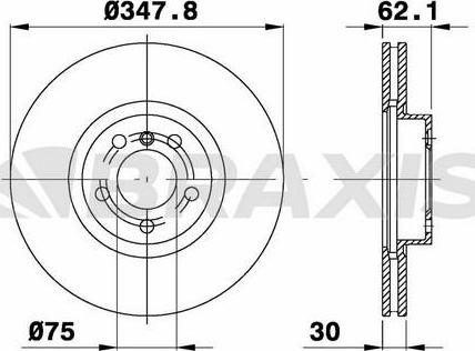 Maxgear 19-2005 - Disco de freno parts5.com