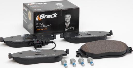 Breck 24738 00 551 10 - Brake Pad Set, disc brake parts5.com