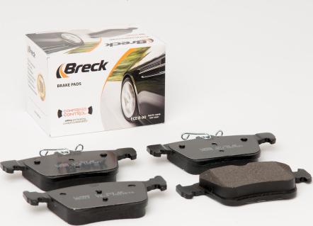 Breck 25009 00 704 00 - Kit de plaquettes de frein, frein à disque parts5.com