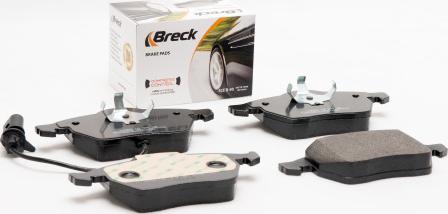 Breck 21849 00 701 10 - Kit de plaquettes de frein, frein à disque parts5.com