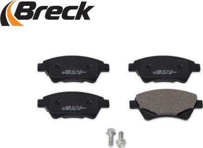 Breck 23930 00 702 00 - Zestaw klocków hamulcowych, hamulce tarczowe parts5.com