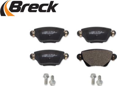 Breck 23557 00 704 10 - Set placute frana,frana disc parts5.com