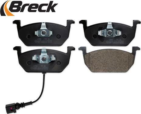 Breck 22035 00 701 00 - Set placute frana,frana disc parts5.com