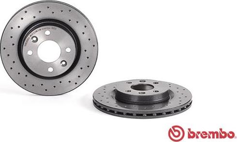 Brembo 09.5802.2X - Féktárcsa parts5.com