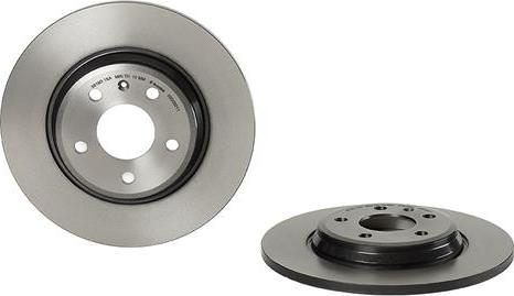 Brembo 08.D060.11 - Brake Disc parts5.com