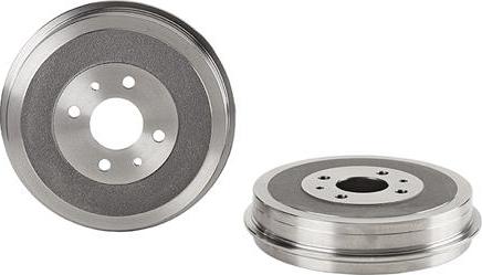 Brembo 14.5102.10 - Bęben hamulcowy parts5.com