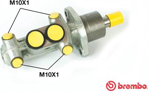 Brembo M 85 046 - Brake Master Cylinder parts5.com