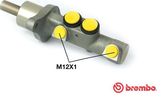 Brembo M 85 014 - Brake Master Cylinder parts5.com