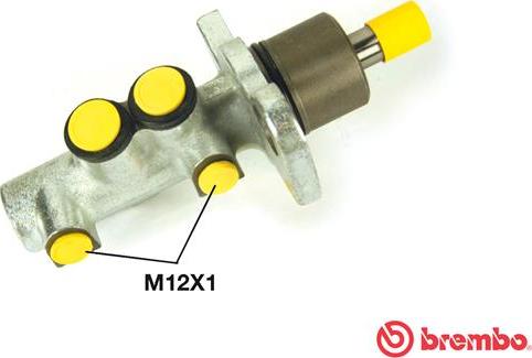 Brembo M 85 017 - Pompa centrala, frana parts5.com