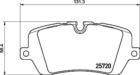 Brembo P 44 021 - Fékbetétkészlet, tárcsafék parts5.com