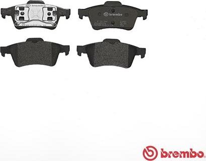 Brembo P 59 044 - Тормозные колодки, дисковые, комплект parts5.com