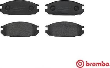 Brembo P 56 020 - Juego de pastillas de freno parts5.com