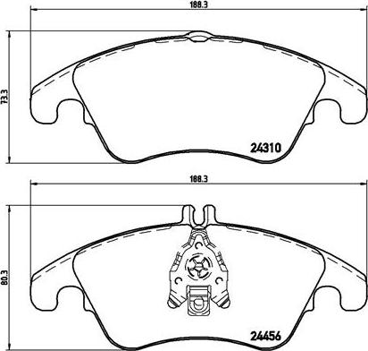 Brembo P 50 069X - Jarrupala, levyjarru parts5.com