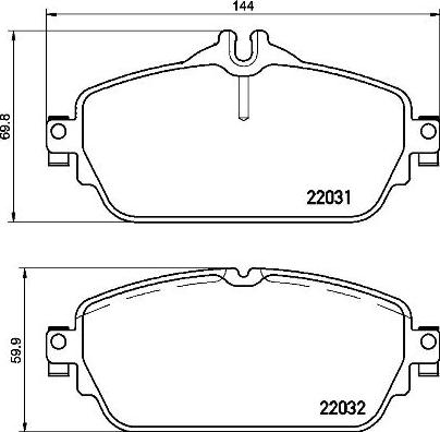 Brembo P 50 118 - Brake Pad Set, disc brake parts5.com