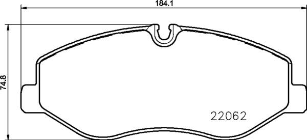 Brembo P 50 129 - Fékbetétkészlet, tárcsafék parts5.com