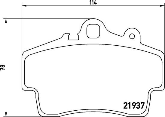 Brembo P 65 007 - Set placute frana,frana disc parts5.com