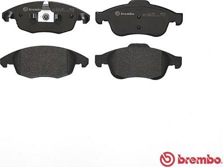 Brembo P 61 083 - Σετ τακάκια, δισκόφρενα parts5.com