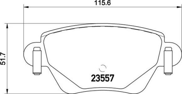 Brembo P 68 028 - Jarrupala, levyjarru parts5.com