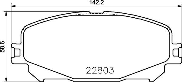 Brembo P 68 071X - Σετ τακάκια, δισκόφρενα parts5.com