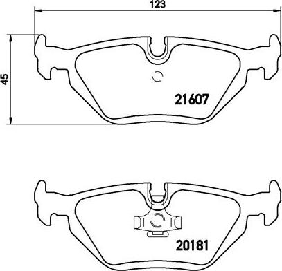 Brembo P 06 013 - Комплект спирачно феродо, дискови спирачки parts5.com