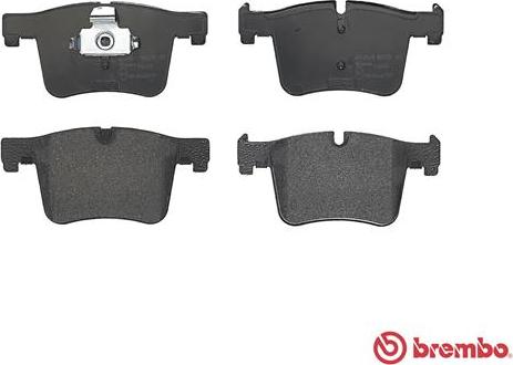 Brembo P 06 075 - Тормозные колодки, дисковые, комплект parts5.com