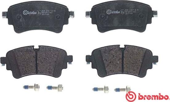 Brembo P 85 154 - Juego de pastillas de freno parts5.com