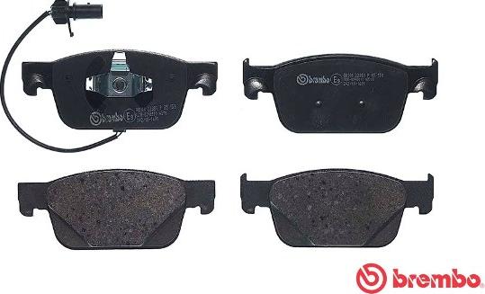 Brembo P 85 153 - Set placute frana,frana disc parts5.com