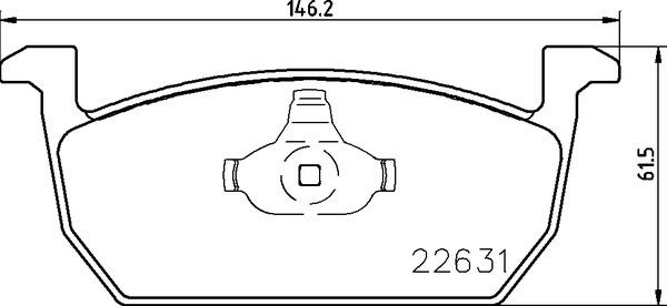 Brembo P 85 167 - Fren balata seti, diskli fren parts5.com