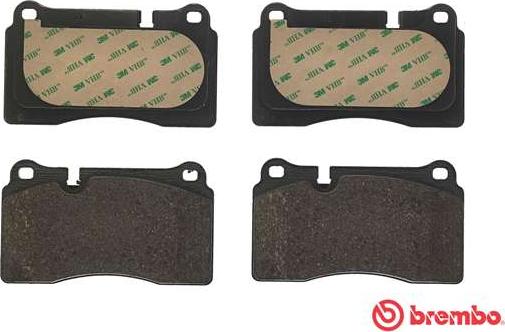 Brembo P 85 116 - Σετ τακάκια, δισκόφρενα parts5.com