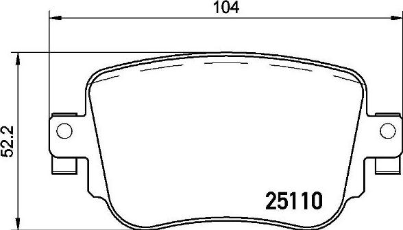 Brembo P 85 135 - Komplet pločica, disk-kočnica parts5.com