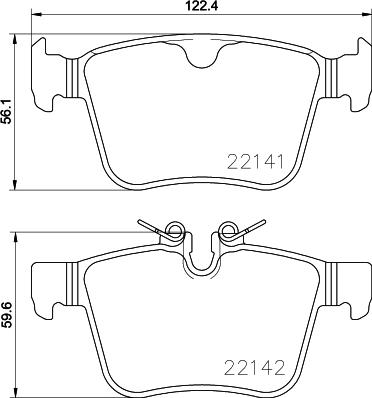 Brembo P 86 029 - Komplet pločica, disk-kočnica parts5.com