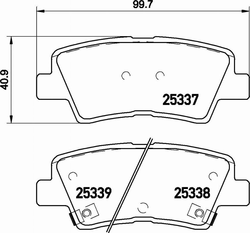 Brembo P 30 067E - Set placute frana,frana disc parts5.com