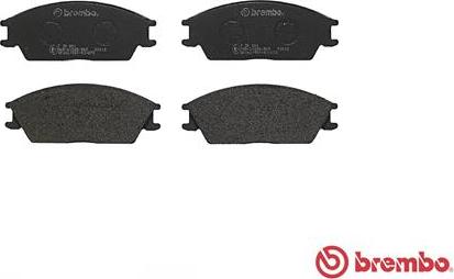 Brembo P 30 001 - Set placute frana,frana disc parts5.com