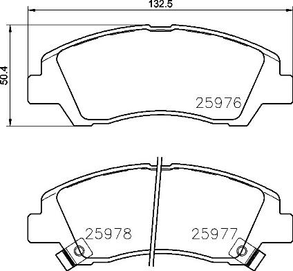 Brembo P 30 076 - Set placute frana,frana disc parts5.com