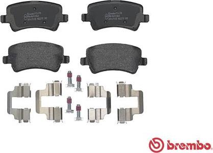 Brembo P 24 078 - Set placute frana,frana disc parts5.com