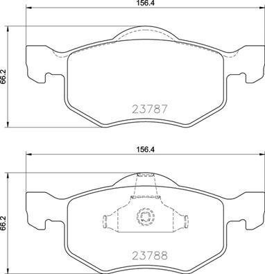 Brembo P 24 219 - Brake Pad Set, disc brake parts5.com